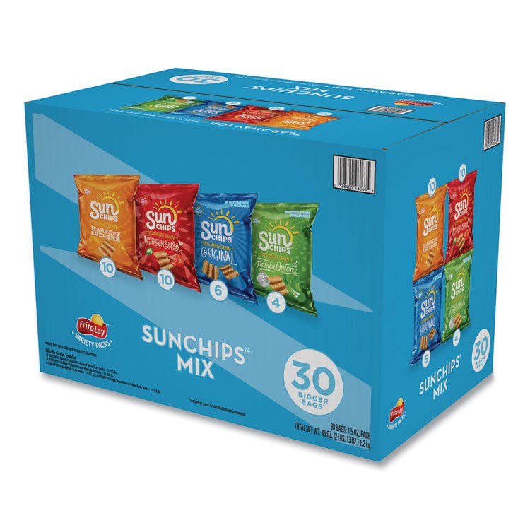 Everyday Supply Co - Wholesale Chips - SunChips Variety Pack, Assorted Flavors, 30 Bags0