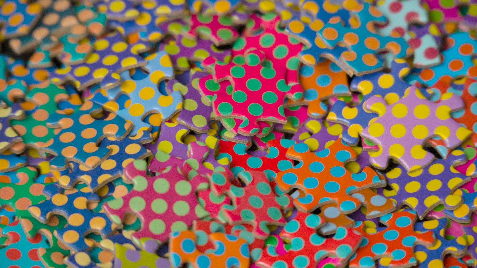 The Play Group - Wholesale Puzzle - Adult - 1000 Vibrating Colours5