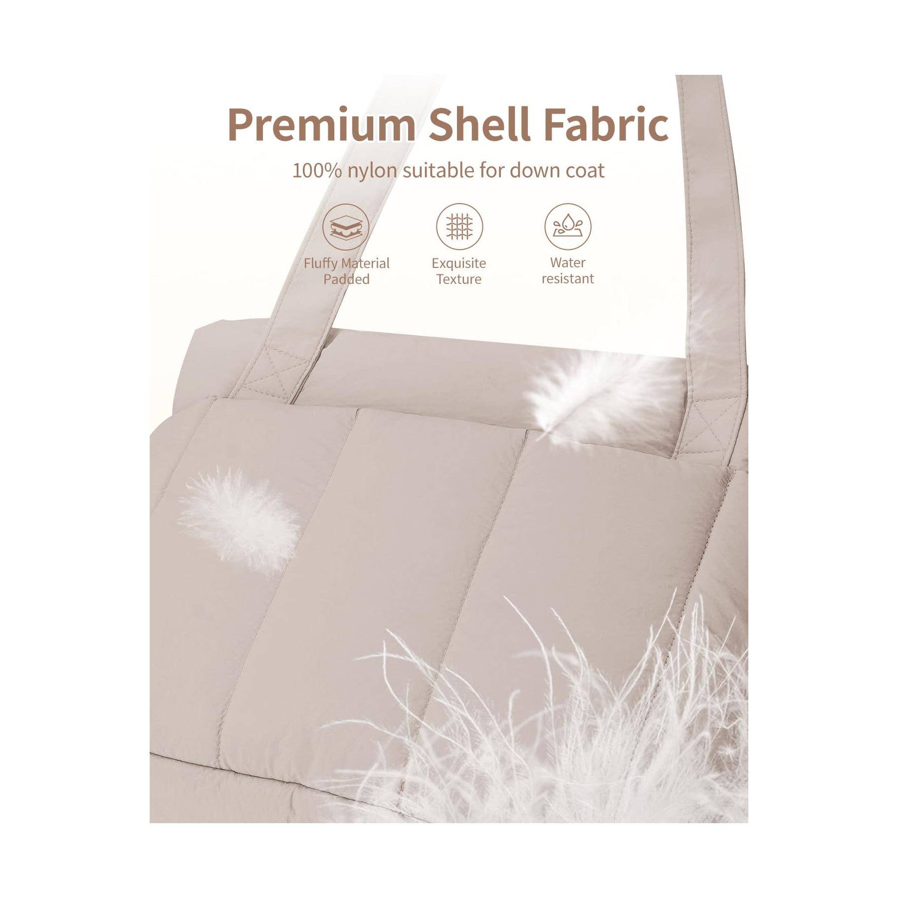 NARWEY INC - Vendita all'ingrosso Borsa tote - Donna - Borsa da viaggio Narwey Puffer per donne, adatta come bagaglio a mano.28