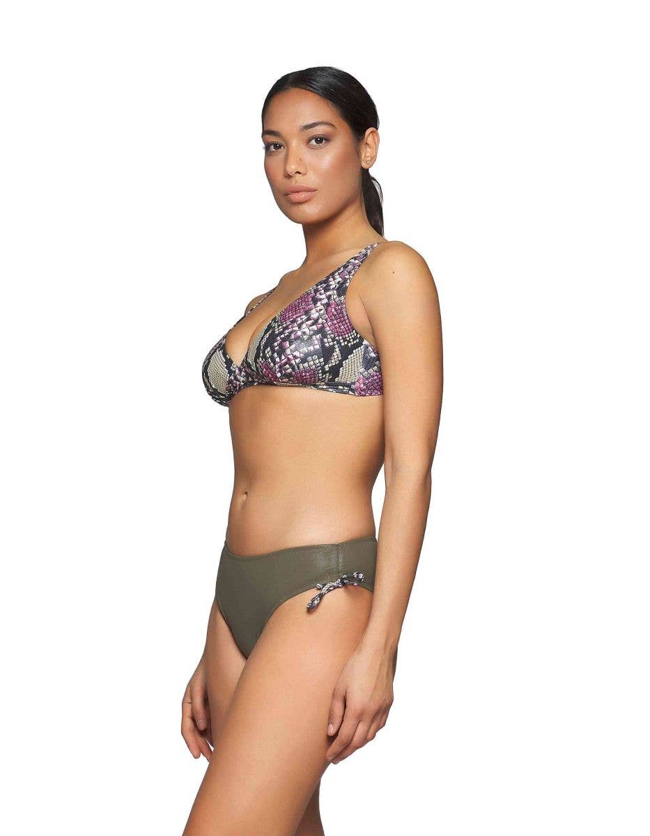 ACQUADICOCCO - Wholesale Two Piece Swimsuit - Women's - Python Triangle Bikini1