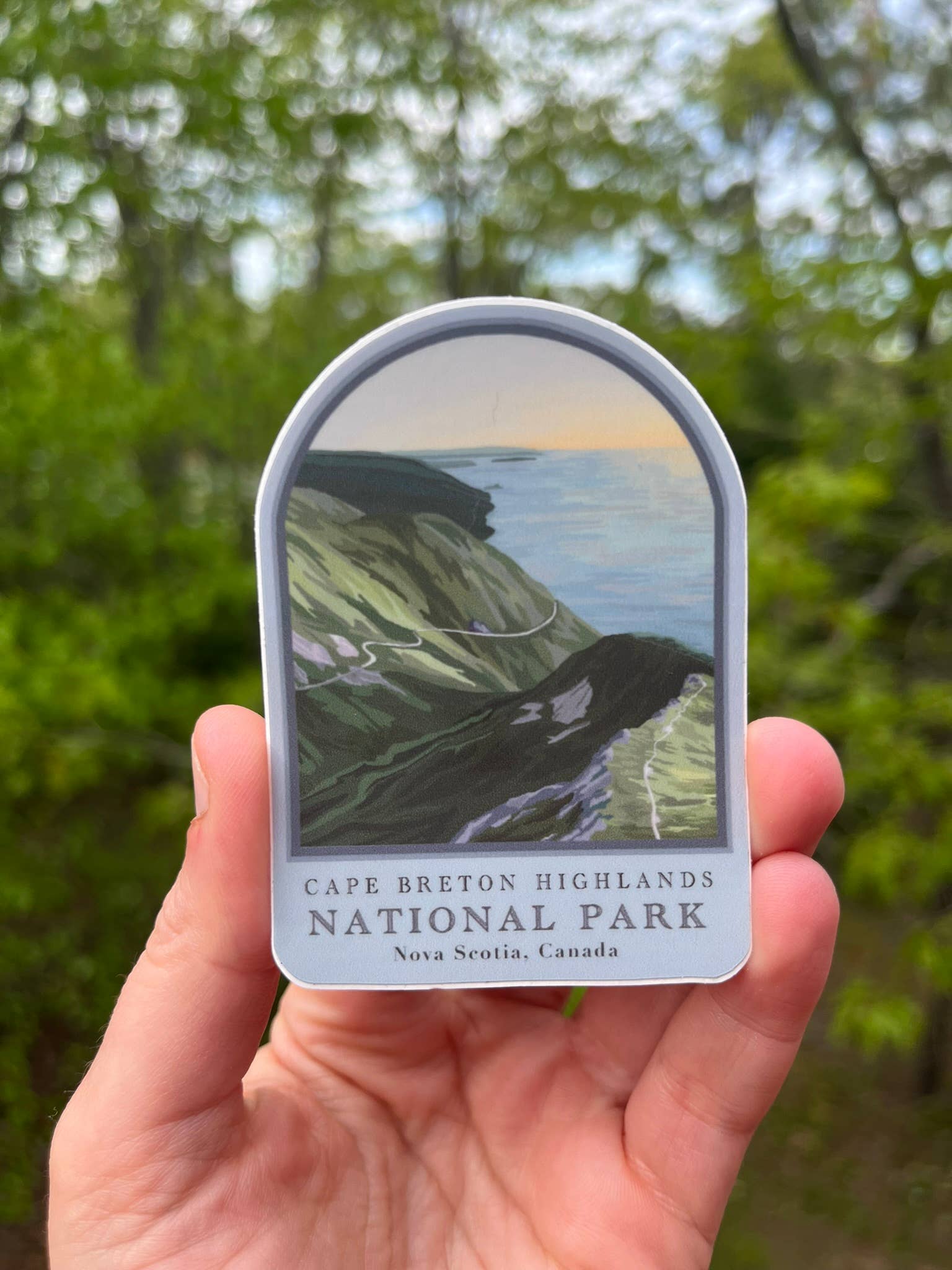 Bygone Art Project - Wholesale Sticker - Cape Breton Highlands Park Sticker & Magnet | Nova Scotia0