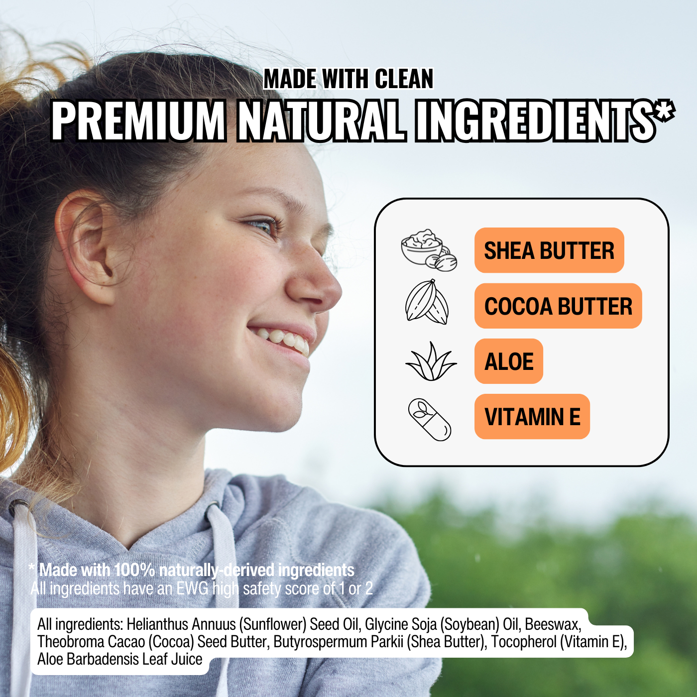 Gryme - Wholesale Lip Balm - Gryme No Shine Lip Balm - Unscented (set of 3)3