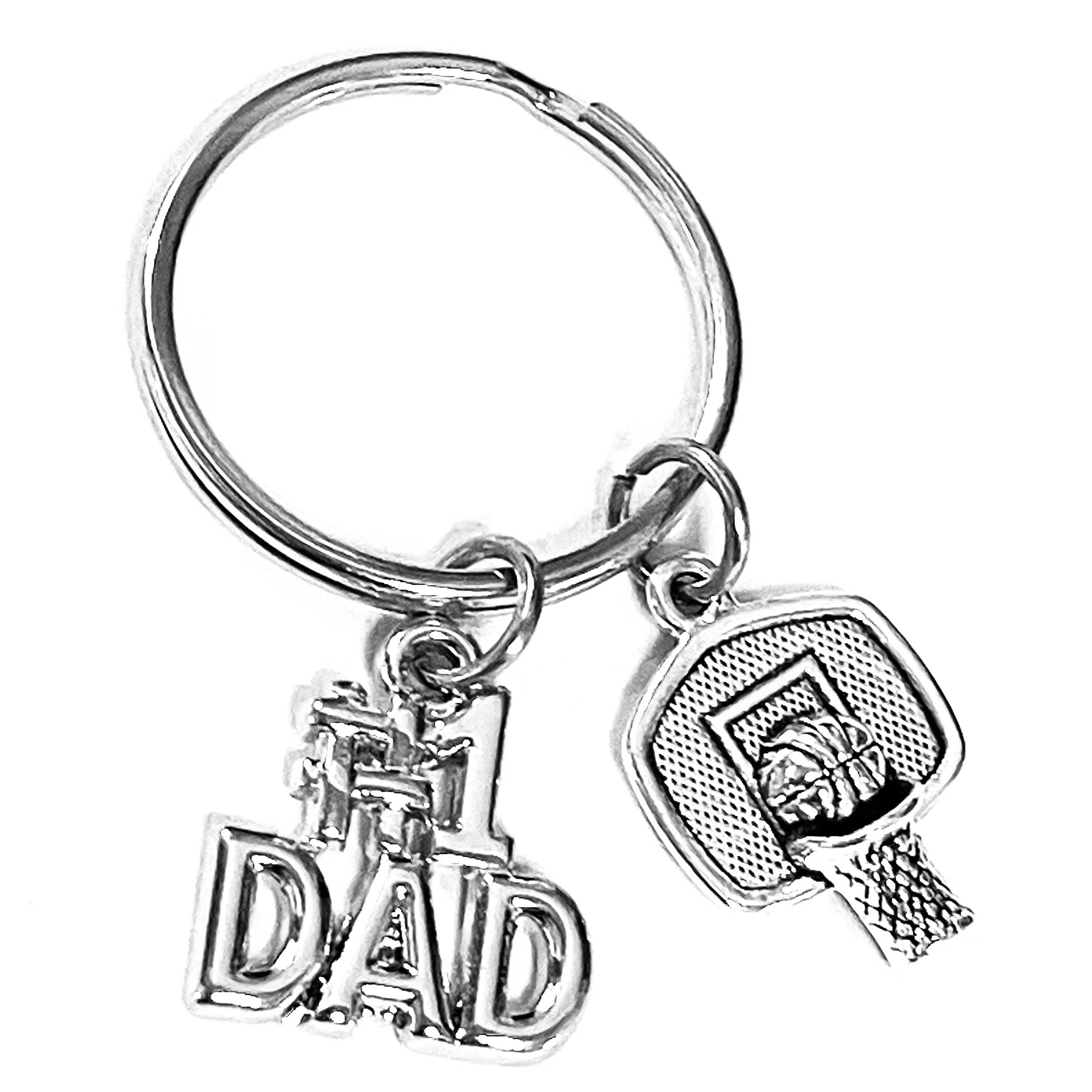 Broken Record Boutique – Engroshandel Nøglering - Herre – Fars dag #1 Far Charm nøgleringe nøgleringe til mænd1