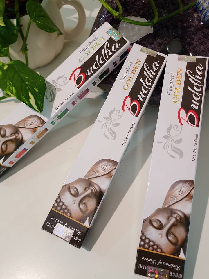 Golden Buddha for wholesale by Tibet Handicrafts LLC