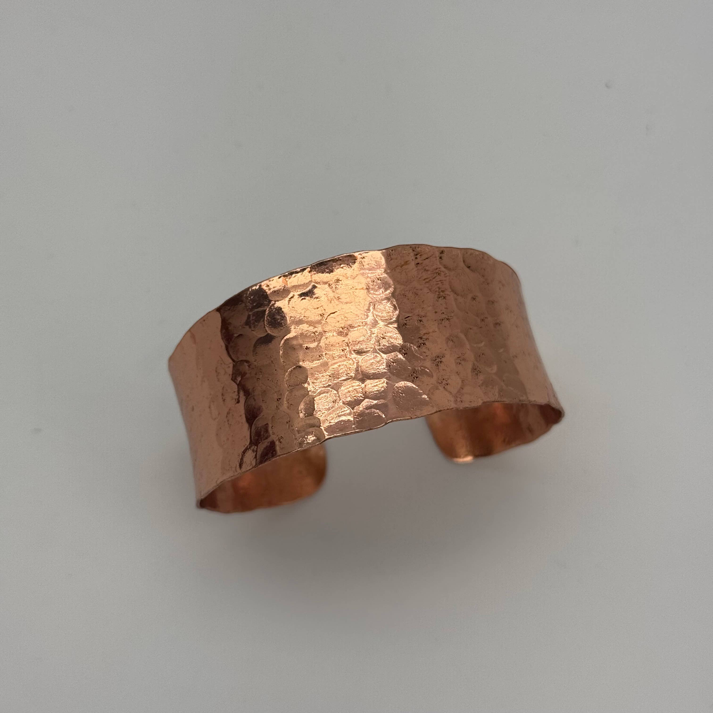 Anju Jewelry - Wholesale Cuff Bracelet - Handcrafted Copper Hammered Glow Pure Copper Cuff4