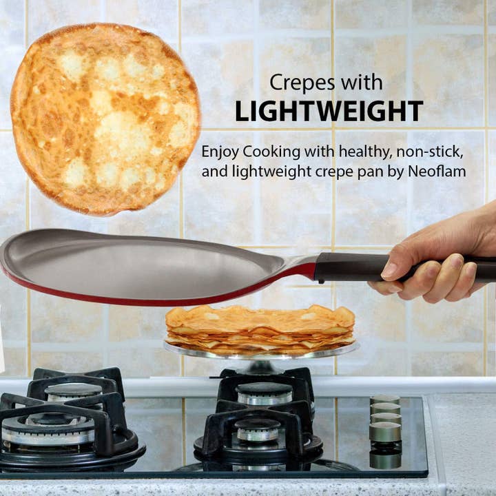 Neoflam - Wholesale Pan - Mitra 10" Crepe Pan in Red