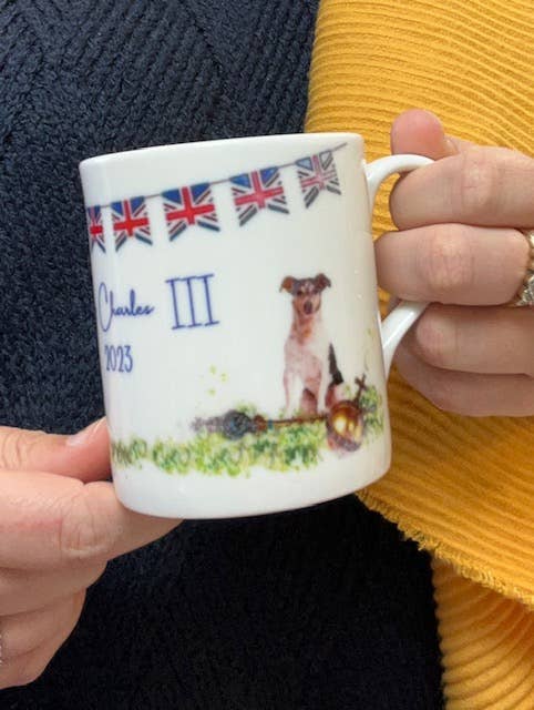 Mustard & Gray Ltd – wholesale Coffee mug – Catch Me If You Can Coronation 250ml Mug - Limited Ed7