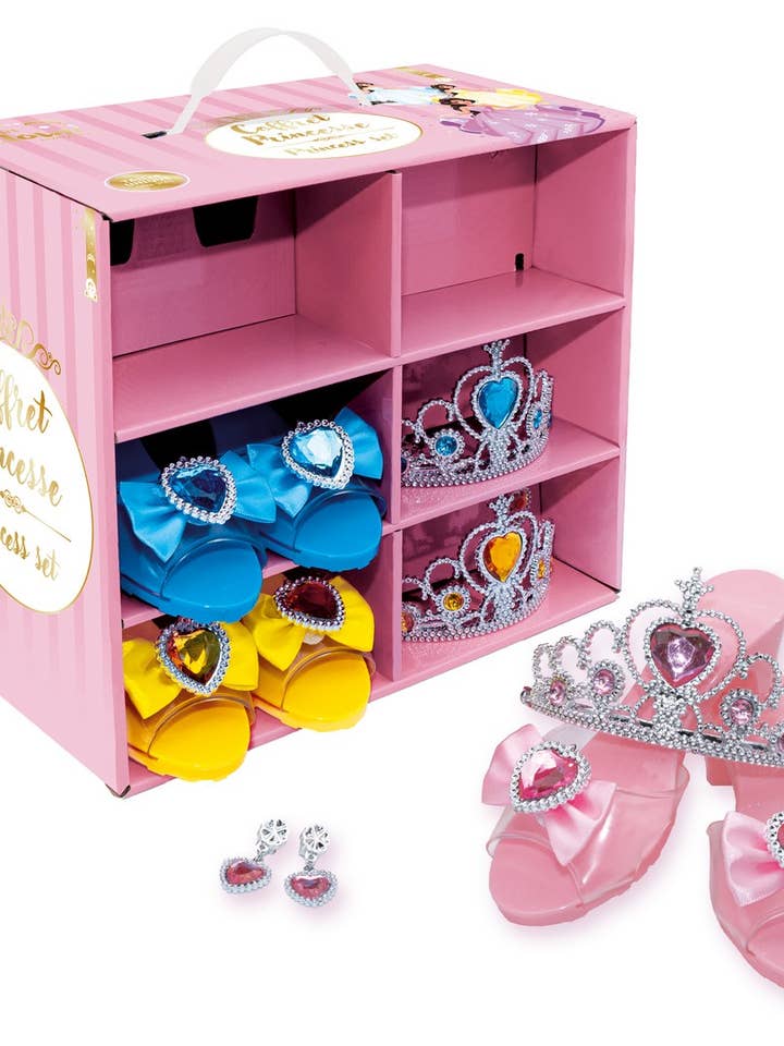 Coffret dressing princesse - 3 couleurs pour la vente par P'tit Clown