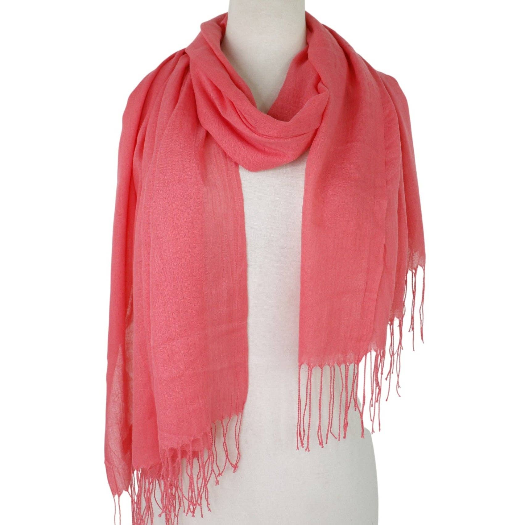 TAPA fashion - Vendita all'ingrosso Sciarpa - Donna - Sciarpe in Viscosa Semplice VP1211A (12PC)8