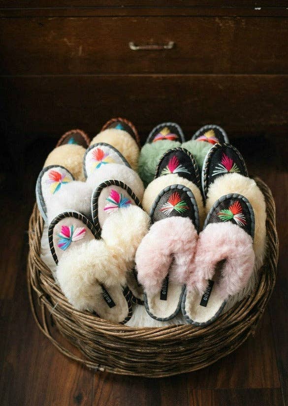 ONAIE - Vendita all'ingrosso Sabot - Donna - Mule in pelle di pecora Lucky Dip2