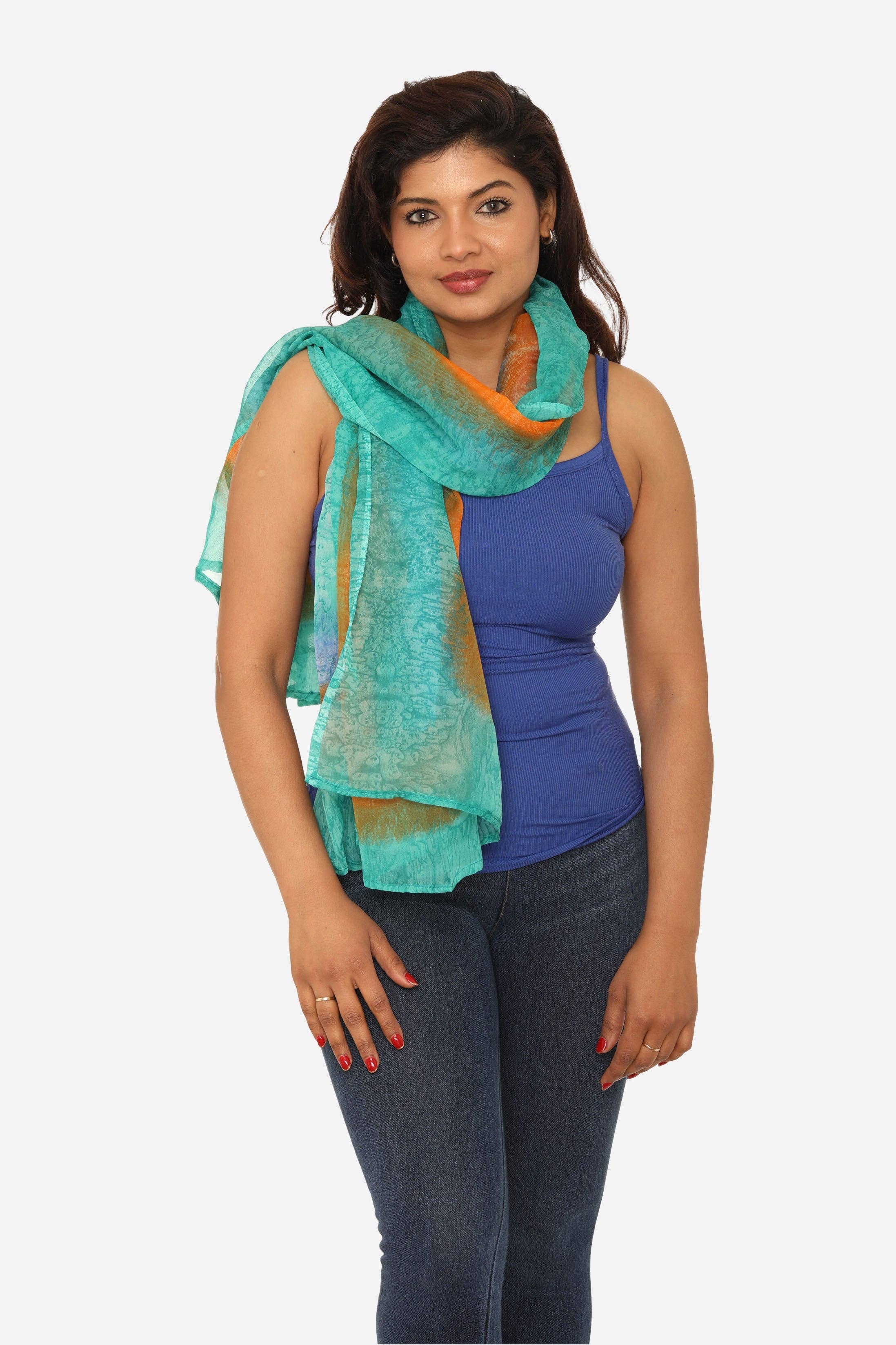 Shoreline Wear. INC - Vente Écharpe – femme - Écharpes en mousseline pour femmes8