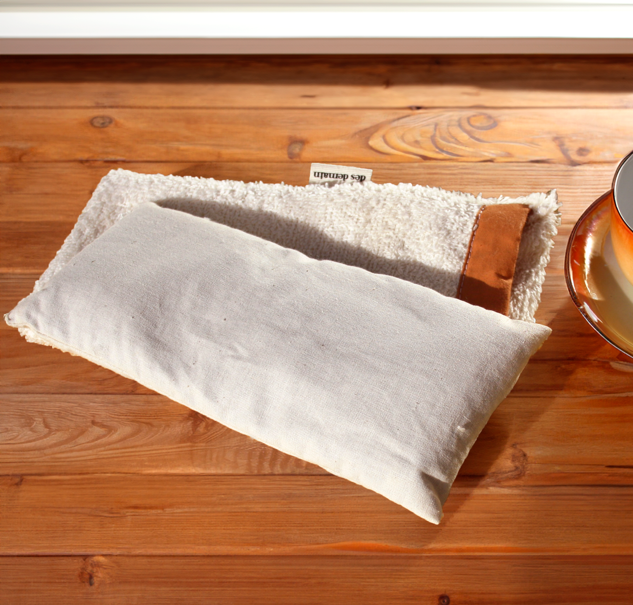 Dès demain – Großhandel Wärme-/Kältekompresse – Die trockene Wärmflasche mit Leinsamen und Bio-Lavandin1