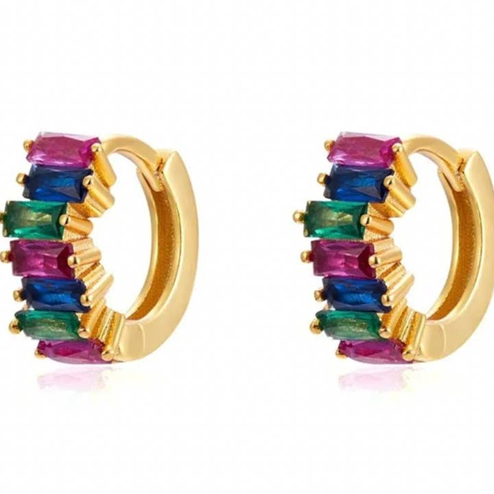 Folie à Trois - Wholesale Hoop Earrings - Celena EARRINGS4