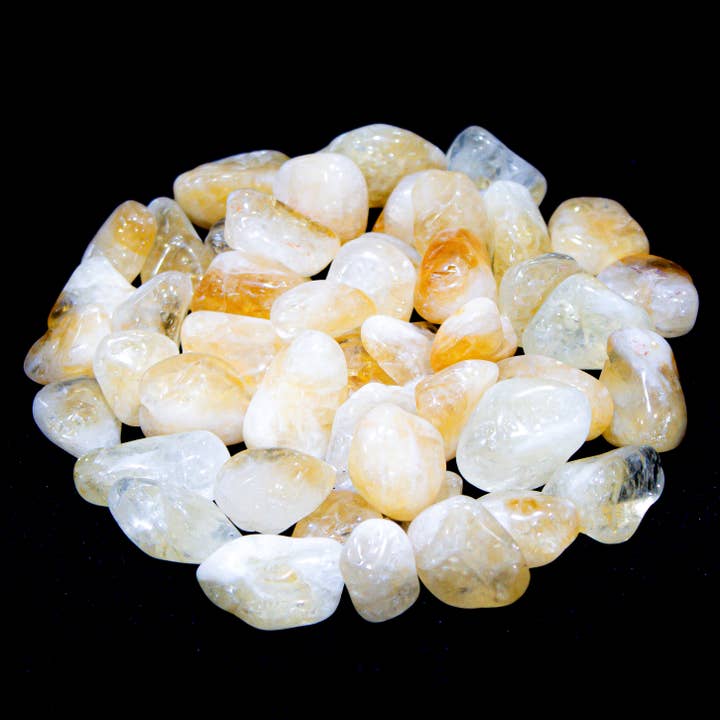 Citrino em Cumbo 10-20mm 1KG por atacado de Quasar Gems USA
