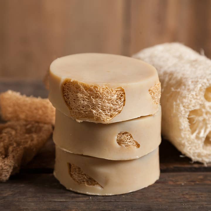 Rock Bottom Soap - Wholesale Bar Soap - Unwrapped Luffa Soaps-Mixed Scents1