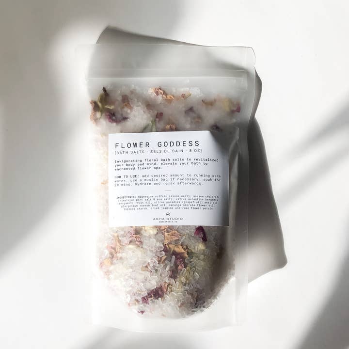 Agha Studio - Wholesale Bath Salts - Flower Goddess Bath Salts