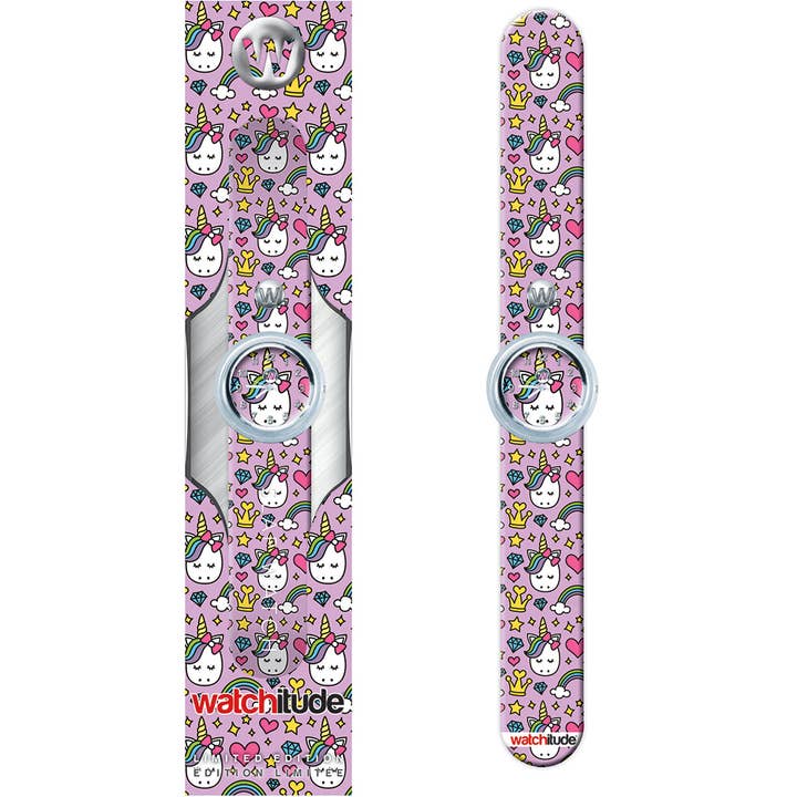 Watchitude - Wholesale Wrist Watch - Kids - Princess Unicorn - Watchitude Slap Watch