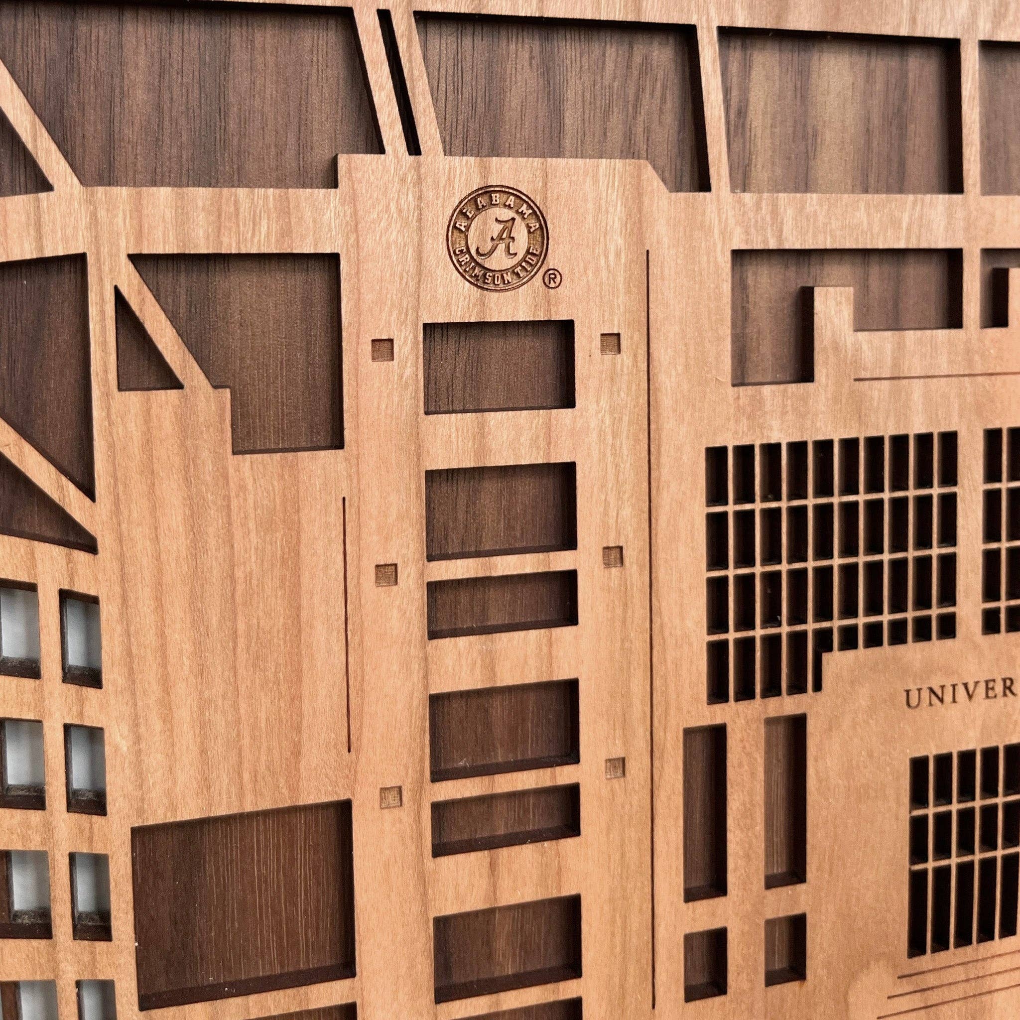 Inspired Indigo - Wholesale Wall Accent - Bryant-Denny Stadium™ - Alabama Crimson Tide® Wall Art2