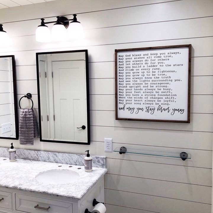 Forever Young Sign. May You Stay Forever Young. Nursery Decor. Nursery wall Signs for wholesale by Rustic Oak Designs