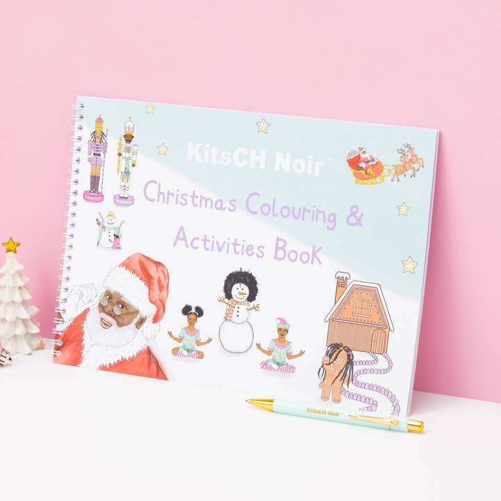 Weihnachtsaktivitäten und Malbuch für den Großhandel von KitsCH Noir