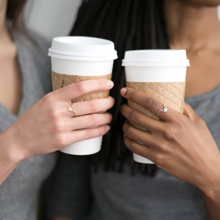 Anethum Jewelry – Anel de cocktail/declaração por atacado – Anel de boob único2