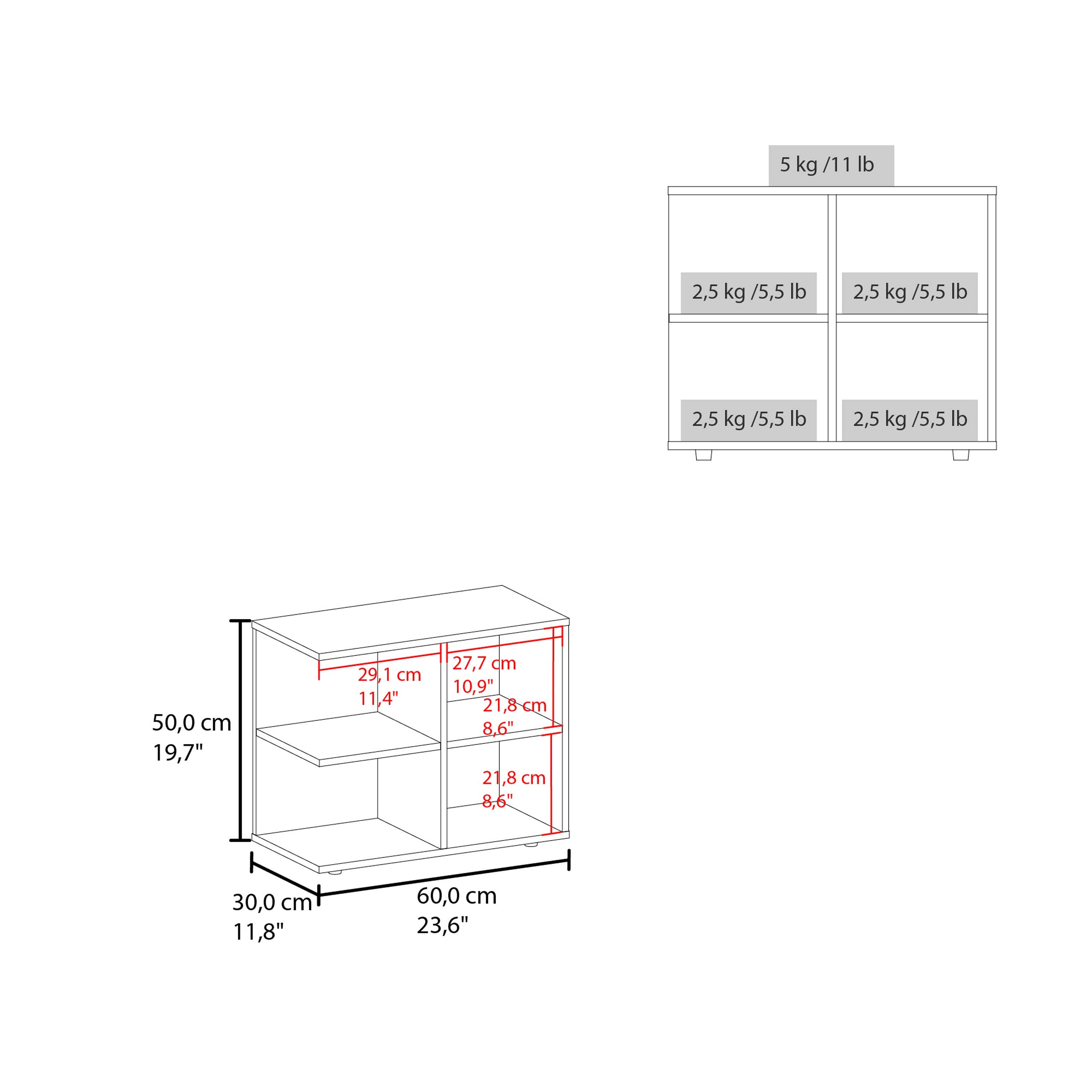 Natural Oak Royal Console Sideboard Cart With Two Doors And Open Shelves, Multipurpose Storage Unit for wholesale on Faire5