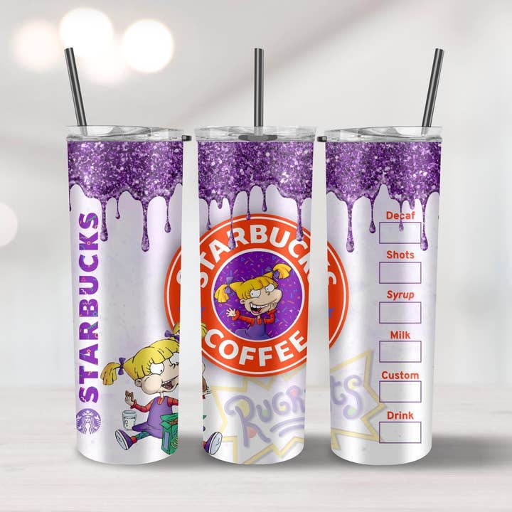 Angelica Bucks Café 20oz Skinny Tumbler por atacado de WST Wholesale