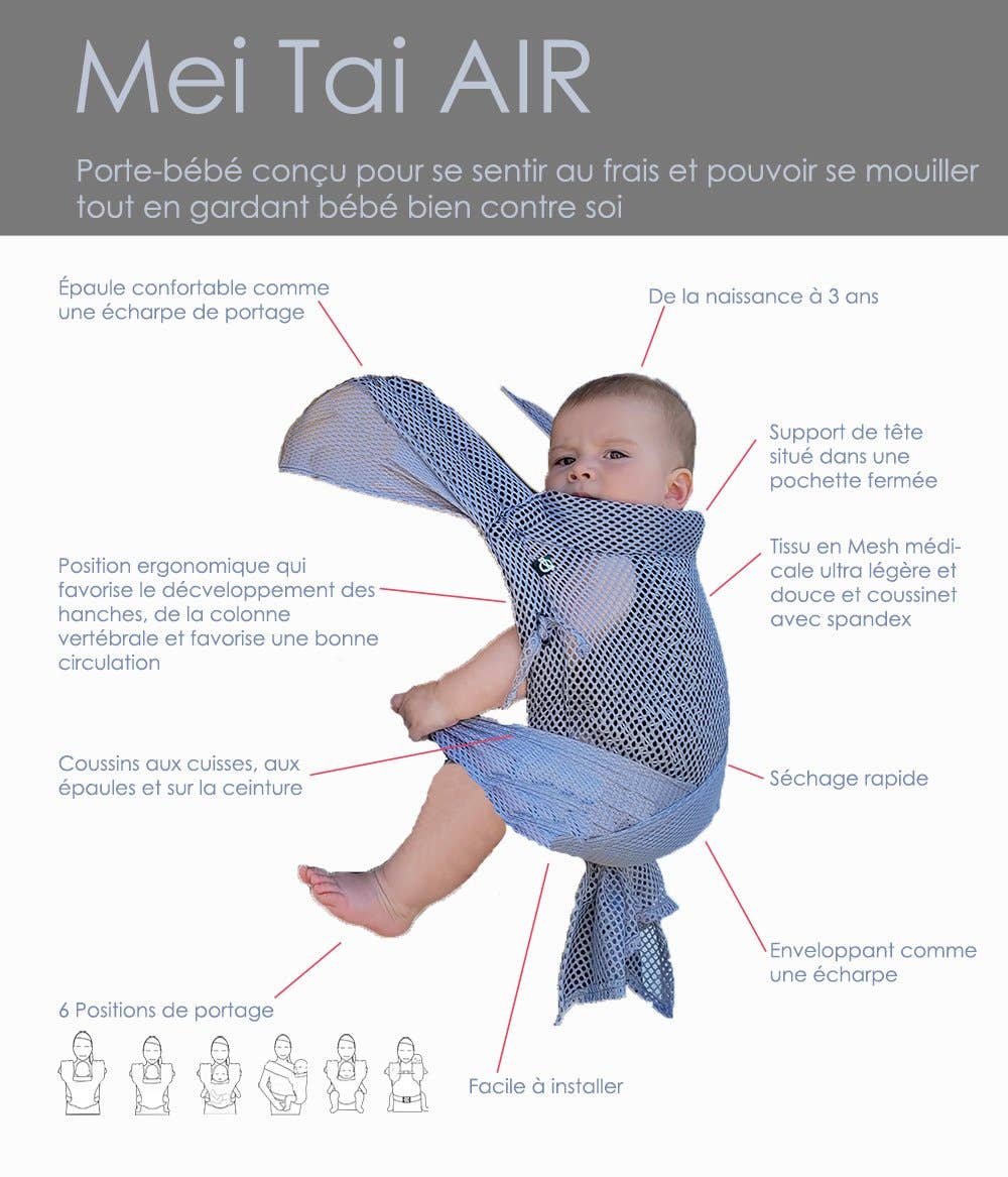 REMOVED BRAND - Wholesale Baby Carrier - Mei Tai AIR2