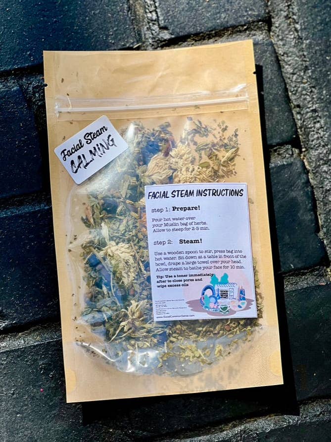 Steam apaisante pour le visage pour la vente par GOOD COMMON SENSE NATURALS