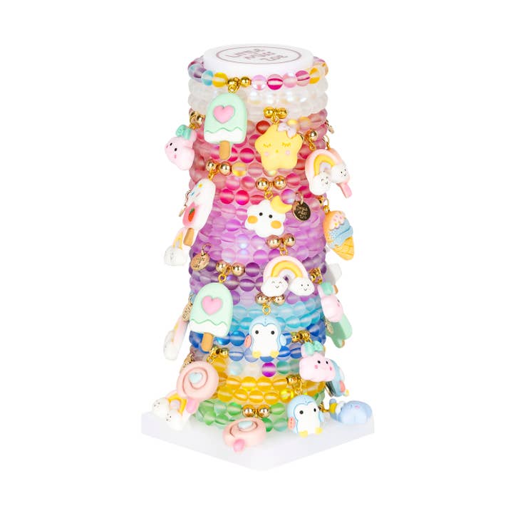 Torre di Braccialetti per Bambini – Prendi e Vai con Pietra di Luna Scintillante Giocosa C per la vendita all'ingrosso da parte di Little Miss Zoe