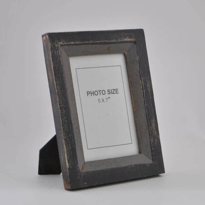 Spectrum Home Fashions, Inc. - Wholesale Picture Frame - Santa Fe Rustic Mango Wood 5"x7" Tabletop Photo Frame0