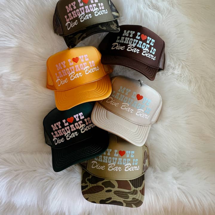 Wilder Made - Wholesale Trucker Hat - Unisex - My Love Language Custom Trucker Hat