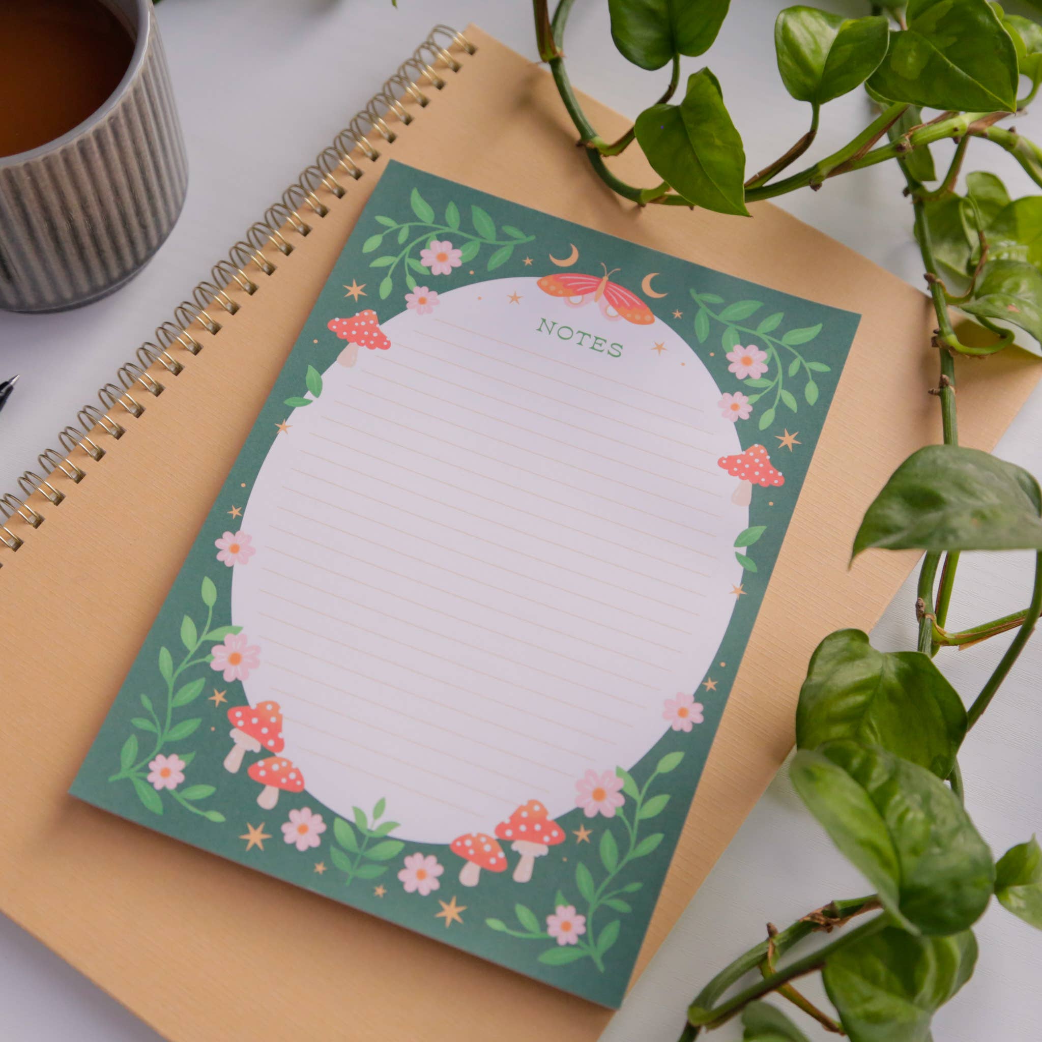 Hopscotch Paper Co. - Wholesale Notepad - Forest Realm Notepad – Literature Stationery Gifts2