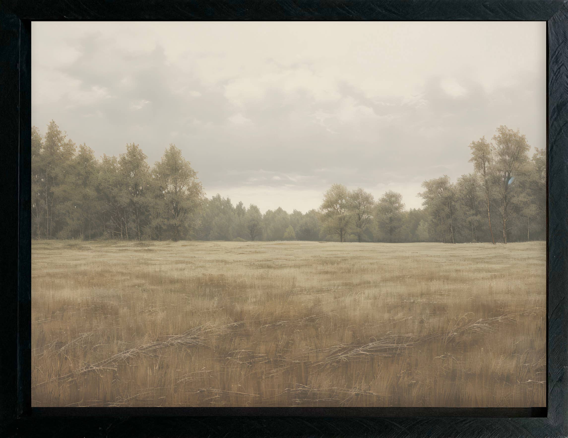 Brayden and Brooks – Impressão artística por atacado – Quadro de Madeira FINA 34x44 - Treescape 20