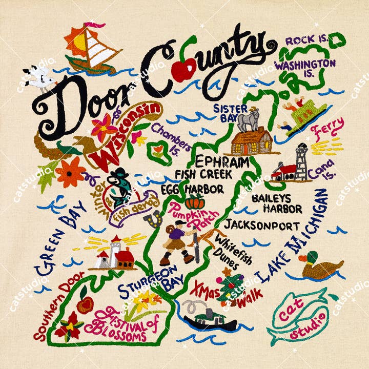 Door County Fine Art Print for wholesale by catstudio