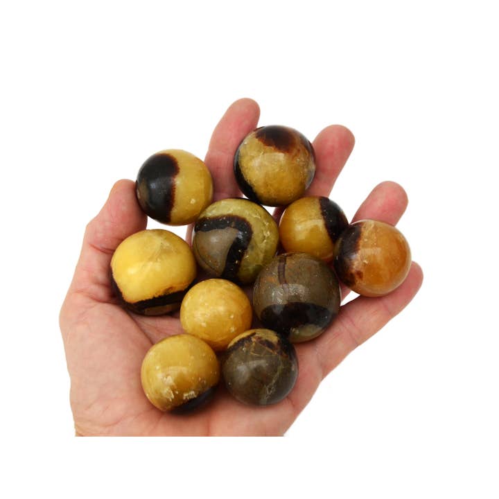 Septarian kristallen bol (25 mm - 35 mm) voor wholesale door Kaia & Crystals