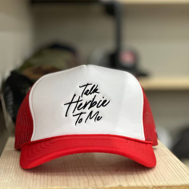 Sunshine and Jade - Wholesale Trucker Hat - Unisex - Talk Herbie To Me Foam Trucker Hat Nebraska