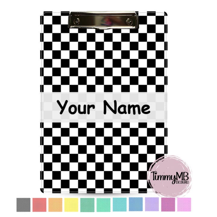 Damier - Presse-papiers personnalisé pour la vente par TimmyMB Designs