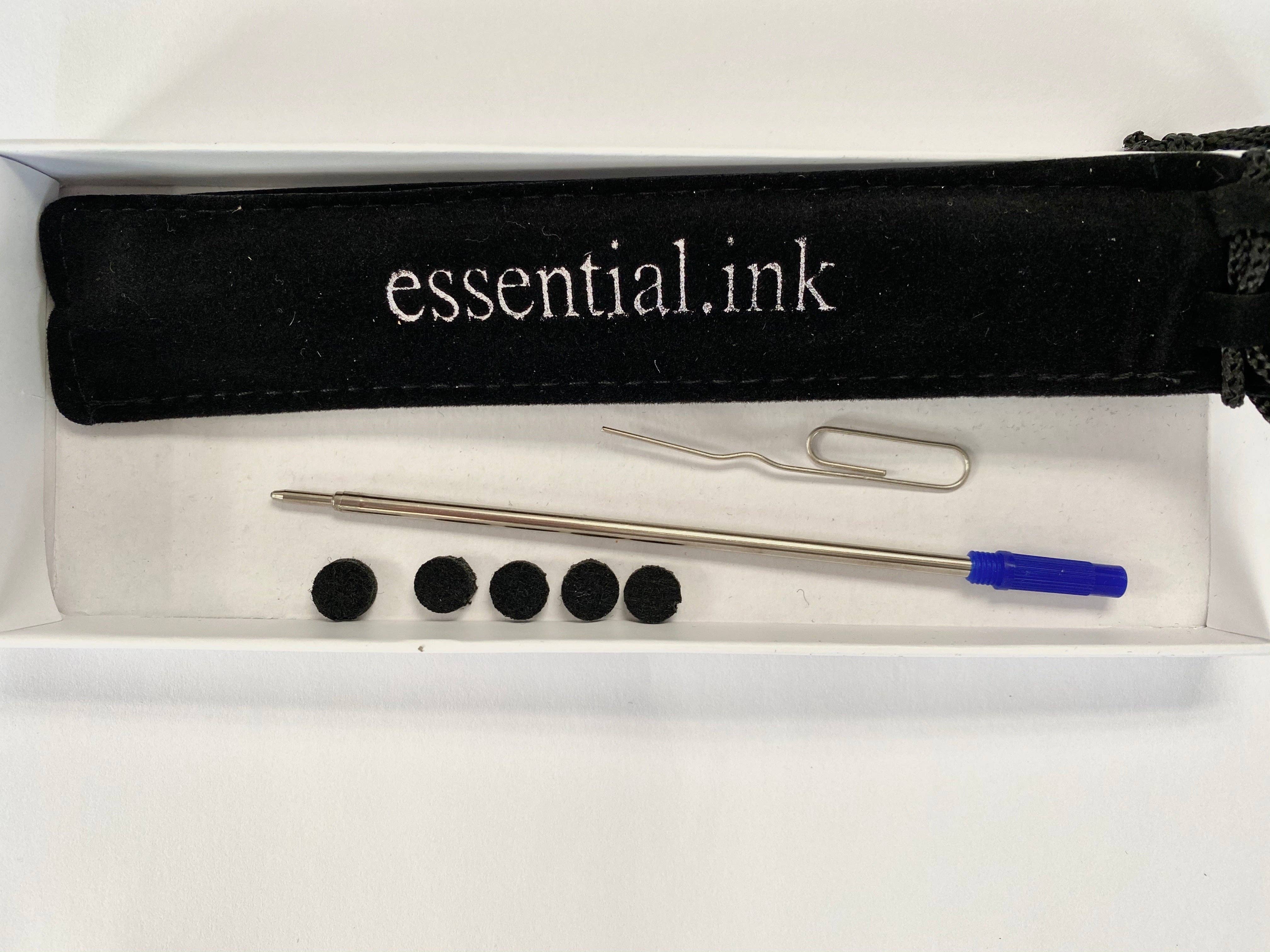 Essential Ink - Wholesale Pen - Pens that make Scents Essential Ink Aromatherapy Pen  Black6