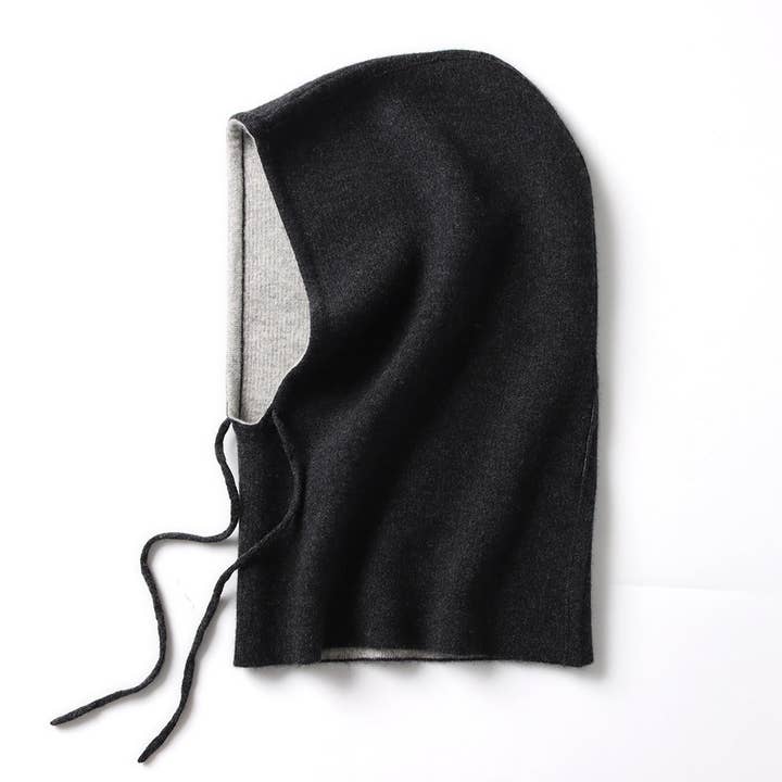 elenomad - Wholesale Balaclava - Unisex - DOUBLE-SIDED - 100% cashmere 2-side-wearable balaclava