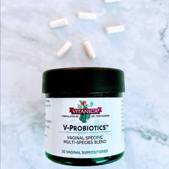 Vitanica - Wholesale UTI/Yeast Infection Treatment - V-Probiotics Vaginal Suppositories -2