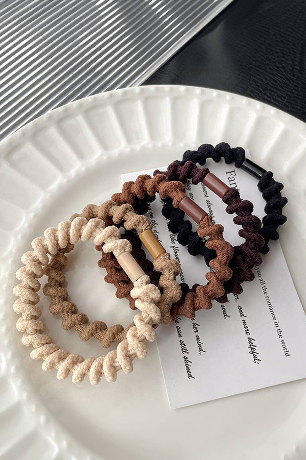 1 the Woman - Wholesale Hair Tie - Braided Hair Ties set | Multiple Options4