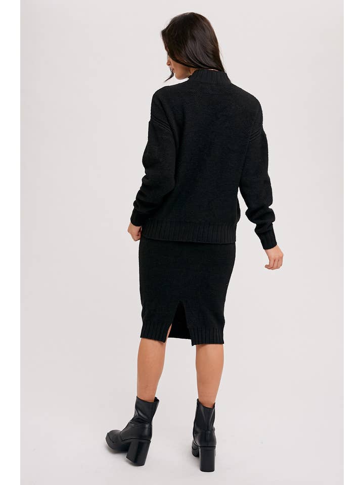 Bluivy - Wholesale Skirt - Women's - H-LINE SWEATER SKIRT4