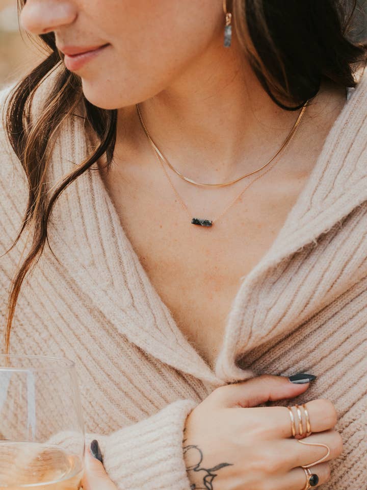 Herra Chain | 14kt Gold Fill + Sterling Silver for wholesale by Hello Adorn