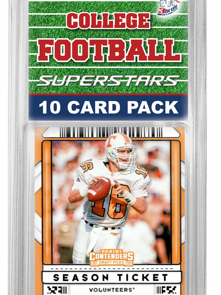 10-Card Tennessee Volunteers Superstars Kit for wholesale by 3bros And A Card Store