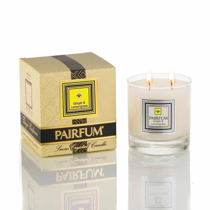Snow Crystal - Velas perfumadas - Jengibre y Lemongrass para venta al por mayor de Pairfum London