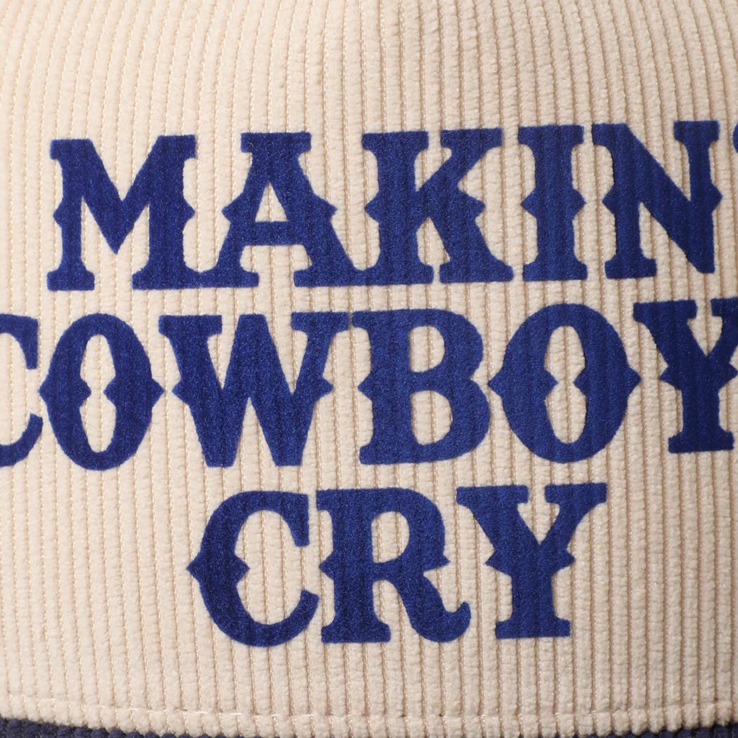 Fashion City - Wholesale Truckerpet - Dames - MAKIN' COWBOYS CRY Corduroy Trucker Pet16