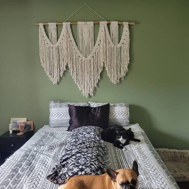 Bonnie Handmade - Wholesale Decorative Tassel/Wall Drop - Extra Large Macrame Wall Hanging, Bohemian Decoration6