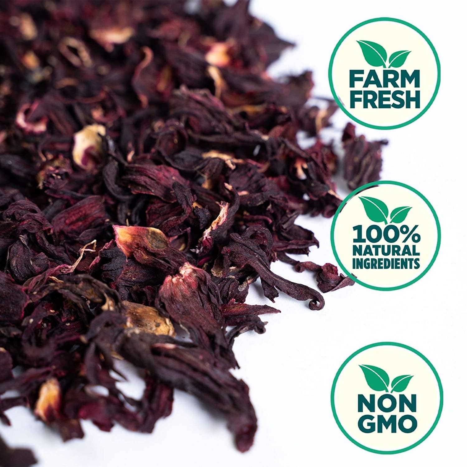 Rico Rico - Wholesale Loose Tea - Dried Hibiscus Flowers 4 oz1