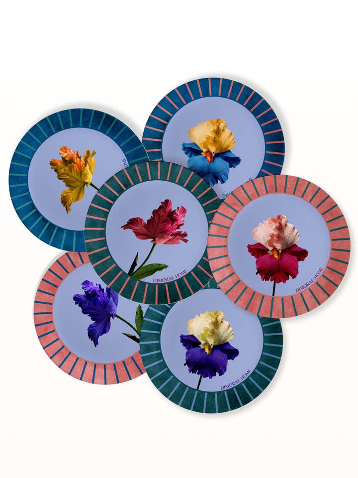 PAPIER BLOEM Masonite Placemat - Ronde Set voor wholesale door Dimorae home